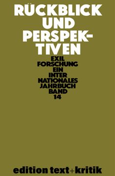 portada Rückblick Und Perspektiven (en Alemán)