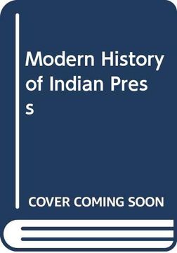 portada Modern History of Indian Press