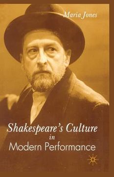 portada Shakespeare's Culture in Modern Performance (en Inglés)