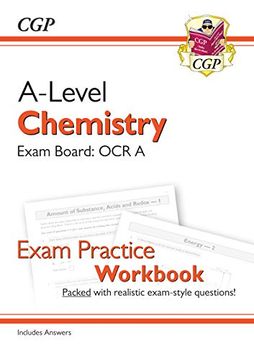 portada New A-Level Chemistry for 2018: Ocr a Year 1 & 2 Exam Practice Workbook - Includes Answers (en Inglés)