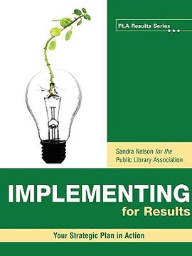 portada implementing for results,your strategic plan in action