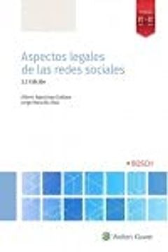 portada Aspectos Legales de las Redes Sociales (3. ª Edición)