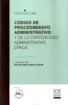 portada Código de Procedimiento Administrativo y de lo Contencioso Administrativo Cpaca
