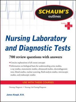 portada Schaum's Outline of Nursing Laboratory and Diagnostic Tests (Schaum's Outlines) (en Inglés)