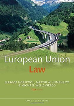 portada European Union law (Core Texts Series) (en Inglés)