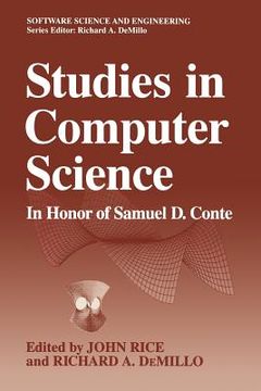 portada Studies in Computer Science: In Honor of Samuel D. Conte (en Inglés)