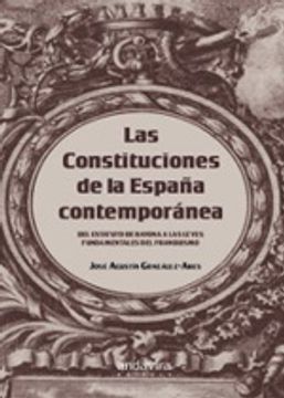 portada Las Constituciones de la España contemporánea