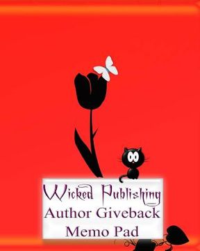 portada Wicked Publishing Author Giveback Memo Pad (in English)