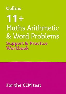 portada Collins 11+ - 11+ Maths Arithmetic and Word Problems Support and Practice Workbook: For the Cem 2021 Tests
