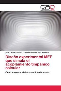 portada Diseño Experimental mef que Simula el Acoplamiento Timpánico Osicular