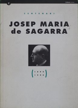 portada Centenari Josep Maria de Sagarra (1894-1994) (en Catalá)