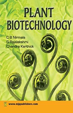 portada Plant Biotechnology: Volume 1 (en Inglés)