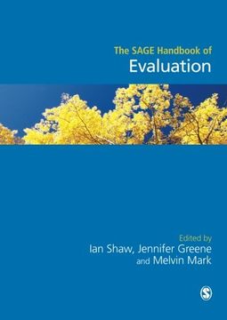 portada The Sage Handbook of Evaluation (en Inglés)