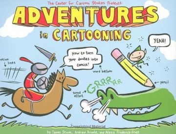 portada Adventures in Cartooning (en Inglés)