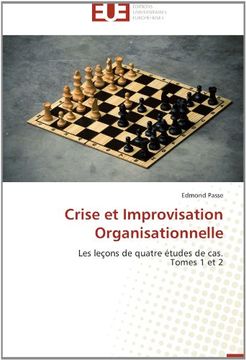 portada Crise Et Improvisation Organisationnelle