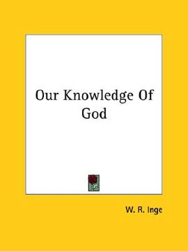 portada our knowledge of god (en Inglés)