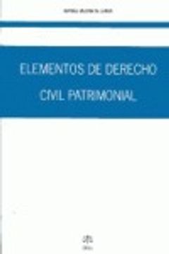portada Elementos de Derecho Civil Patrimonial (in Spanish)