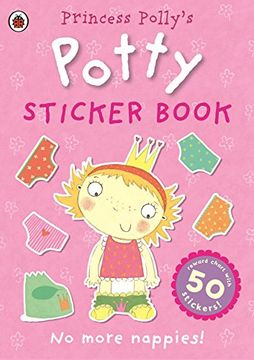 portada Princess Polly's Potty sticker activity book (Potty Sticker Books)