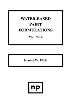 portada water-based paint formulations, vol. 4 (en Inglés)