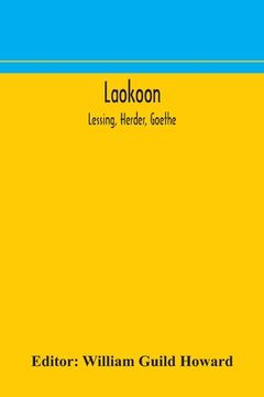 portada Laokoon; Lessing, Herder, Goethe (en Inglés)
