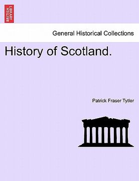 portada history of scotland. volume iii (en Inglés)