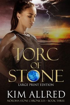portada Torc of Stone: Time Travel Adventure Romance LARGE PRINT