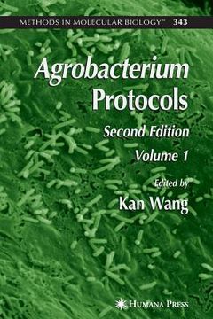 portada agrobacterium protocols: volume i (en Inglés)