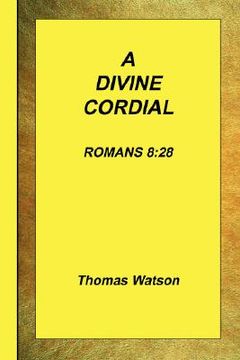 portada a divine cordial - romans 8: 28 (in English)