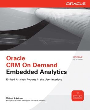 portada Oracle crm on Demand Embedded Analytics (Oracle Press) (in English)