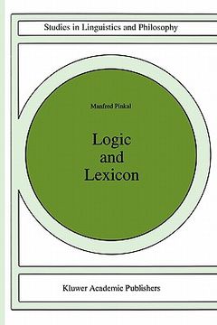 portada logic and lexicon: the semantics of the indefinite