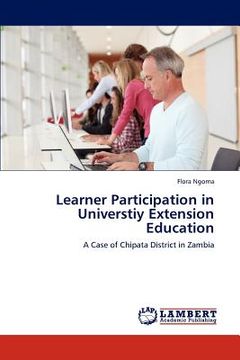 portada learner participation in universtiy extension education (en Inglés)