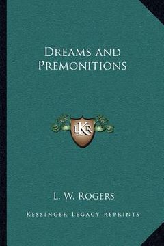 portada dreams and premonitions (in English)