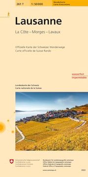 portada Lausanne (Wanderkarten) (en Inglés)