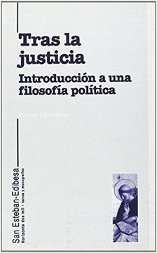 portada tras la justicia : introducción a una filosofía política