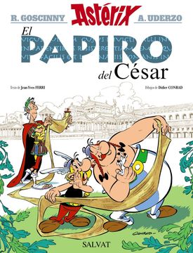 portada El Papiro del César (Castellano - a Partir de 10 Años - Astérix - la Colección Clásica)