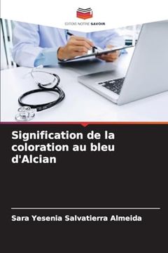 portada Signification de la Coloration au Bleu D'alcian (en Francés)