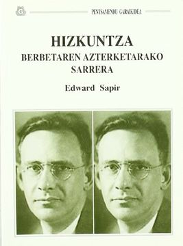 portada Hizkuntza: Berbetaren Azterketarako Sarrera (in Basque)