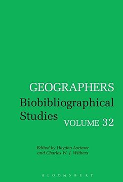 portada Geographers Biobibliographical Studies: Volume 32