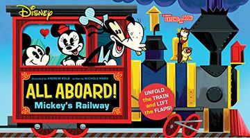 portada Disney all Aboard! Mickey s Railway (an Abrams Extend a Book) 