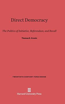 portada Direct Democracy (Twentieth Century Fund Books (en Inglés)