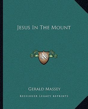 portada jesus in the mount (en Inglés)