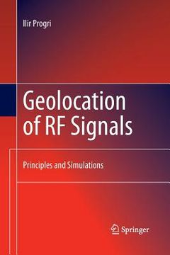 portada Geolocation of RF Signals: Principles and Simulations (en Inglés)