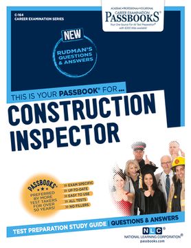 portada Construction Inspector (C-164): Passbooks Study Guide Volume 164