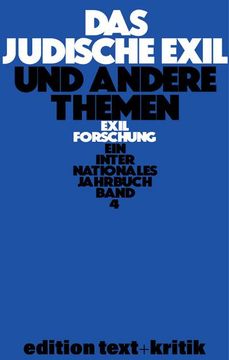 portada Das Jüdische Exil und Andere Themen (in German)
