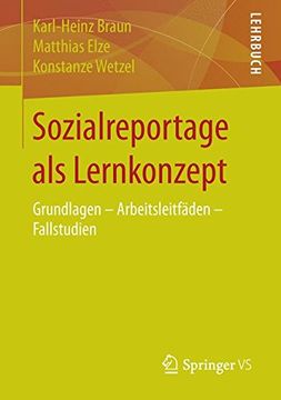 portada Sozialreportage als Lernkonzept (in German)