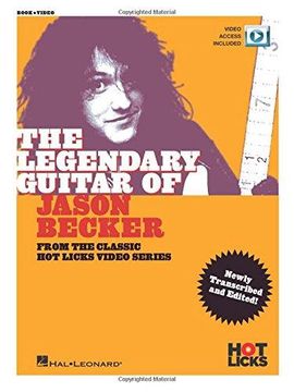 portada The Legendary Guitar of Jason Becker: From the Classic Hot Licks Video Series (en Inglés)