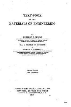portada Text-Book of the Materials of Engineering (in English)