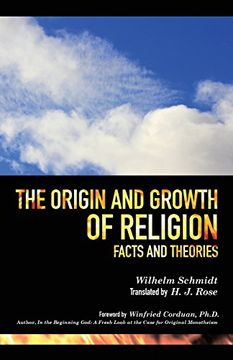 portada The Origin and Growth of Religion (en Inglés)