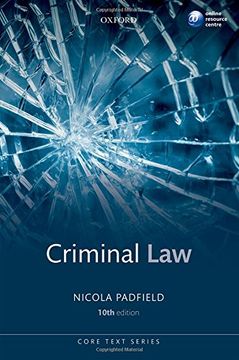 portada Criminal law (Core Texts Series) (en Inglés)