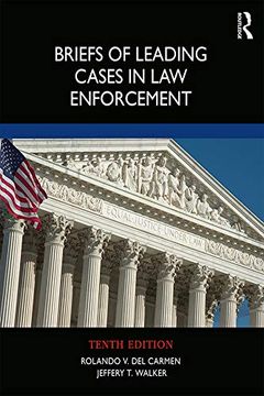 portada Briefs of Leading Cases in law Enforcement (en Inglés)